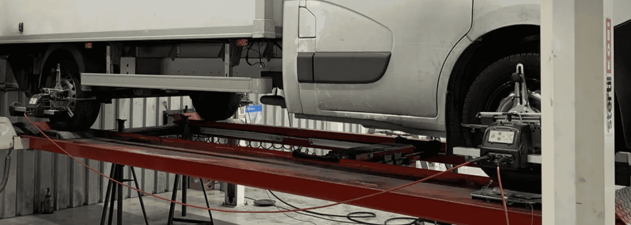 de auto uit laten lijnen