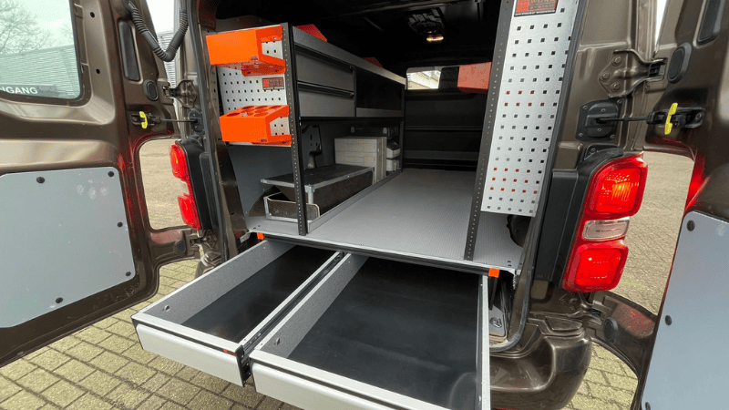 bedrijfswagen inrichting